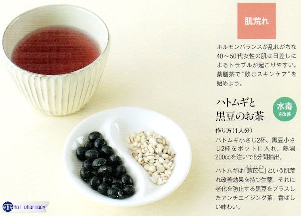 ハトムギ・黒豆茶